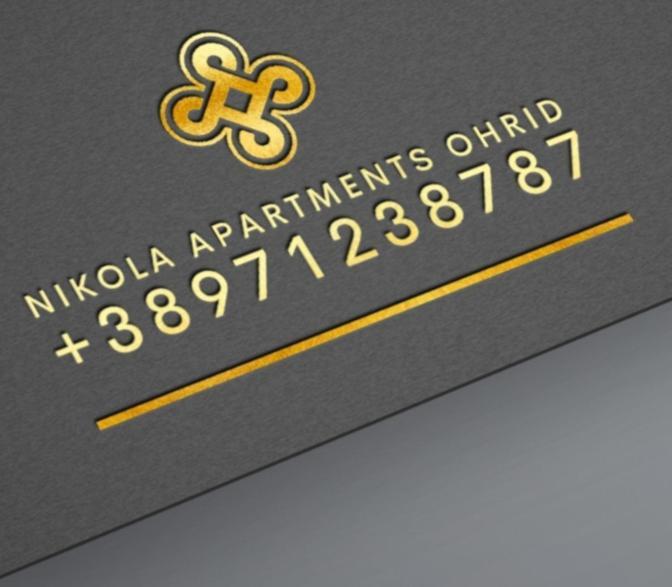 Apartment Nikola Orange オフリド エクステリア 写真